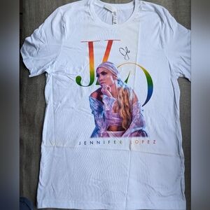 Hand-signed JLO (Jennifer Lopez) T-shirt